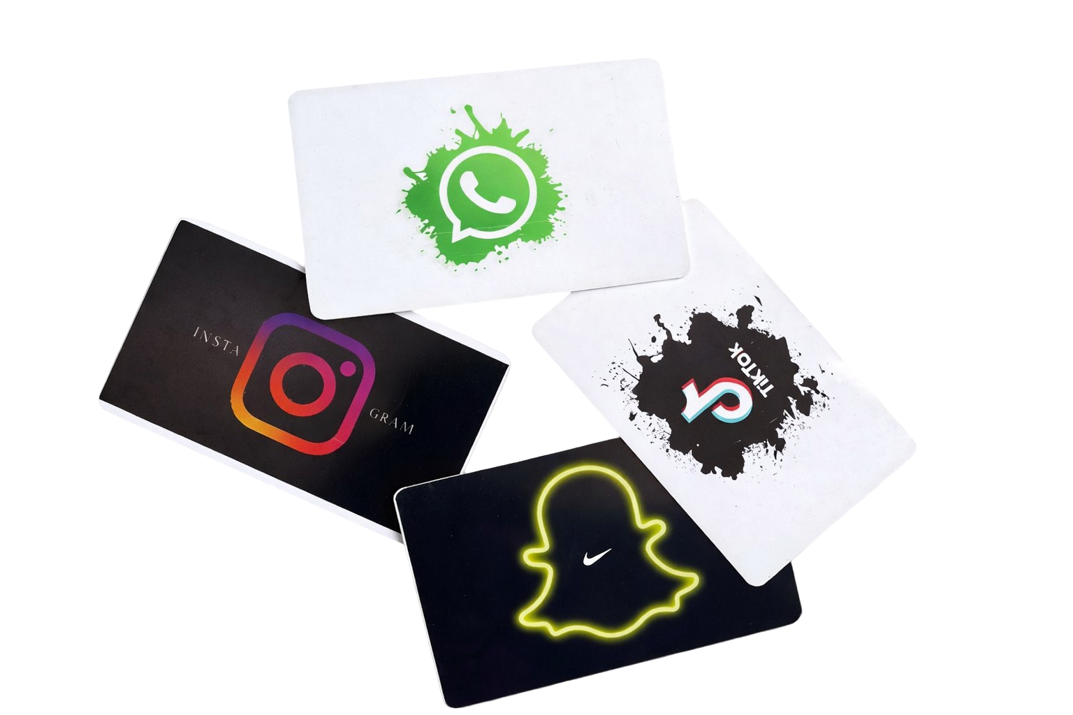 Cartes NFC Réseaux Sociaux