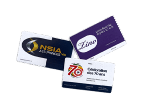 Carte NFC en PVC Personnalisable