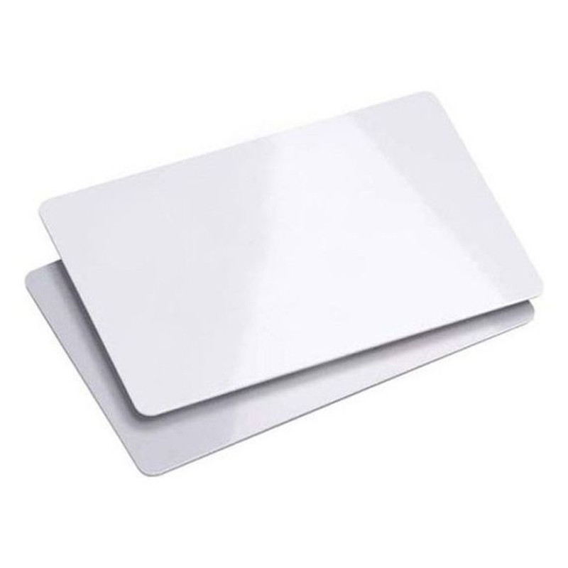 carte-pvc-vierge-100-microns-blanc Carte NFC en PVC Personnalisable – Image 1