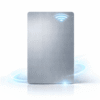 Carte NFC en Métal ARGENT