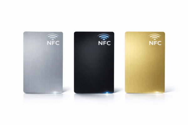 Carte NFC en Métal ARGENT